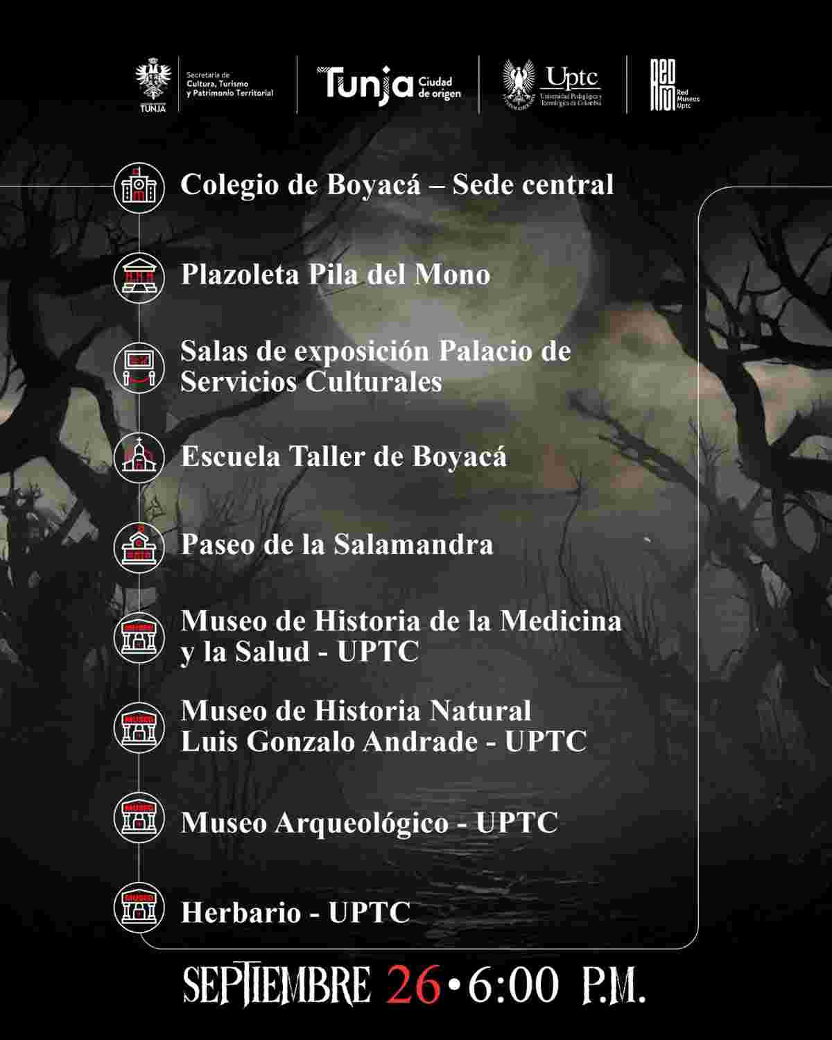 TUNJA: Segunda Noche de Museos 2025