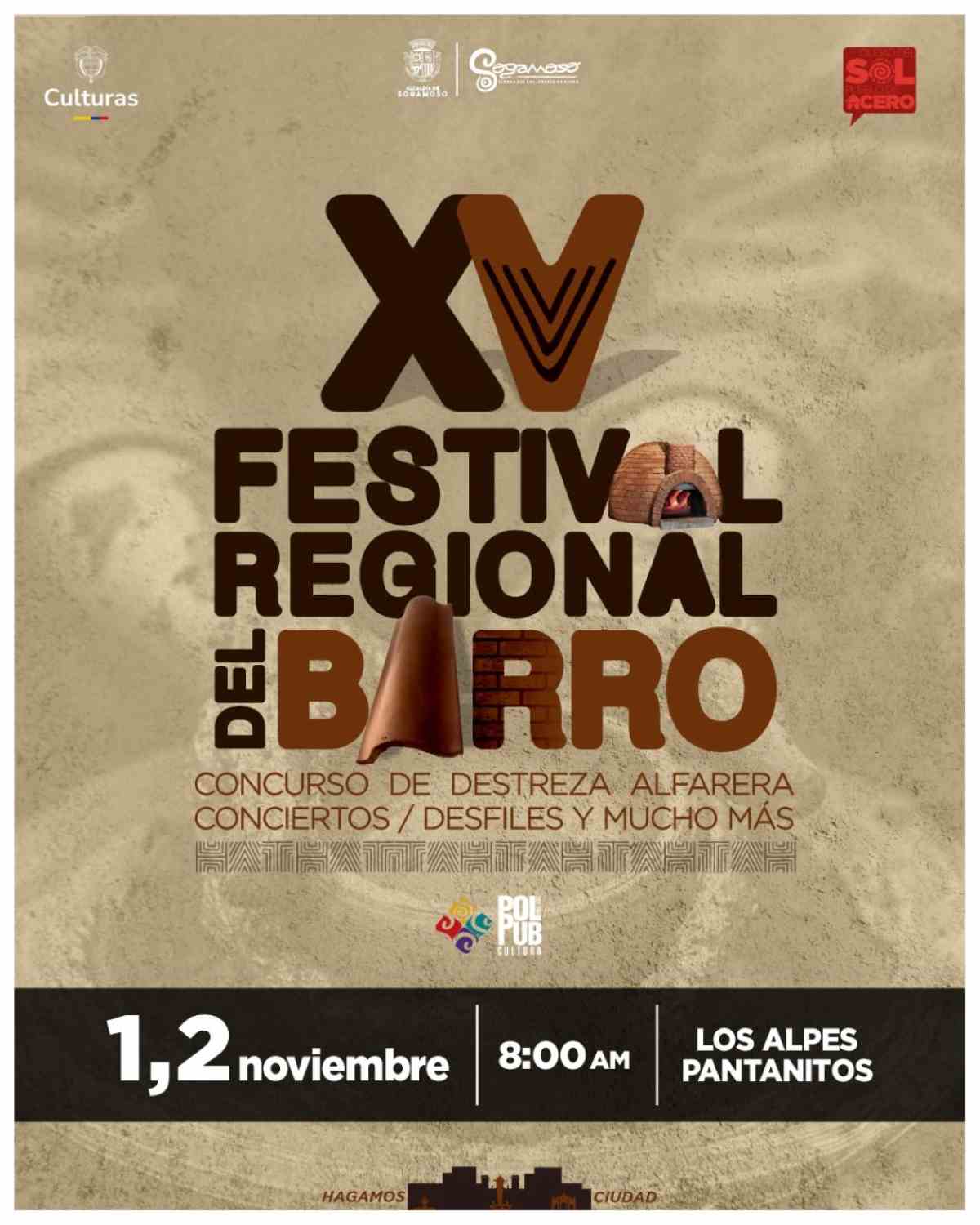 SOGAMOSO: 15° Festival Regional del Barro 2025 SOGAMOSO: 15° Festival Regional del Barro 2025