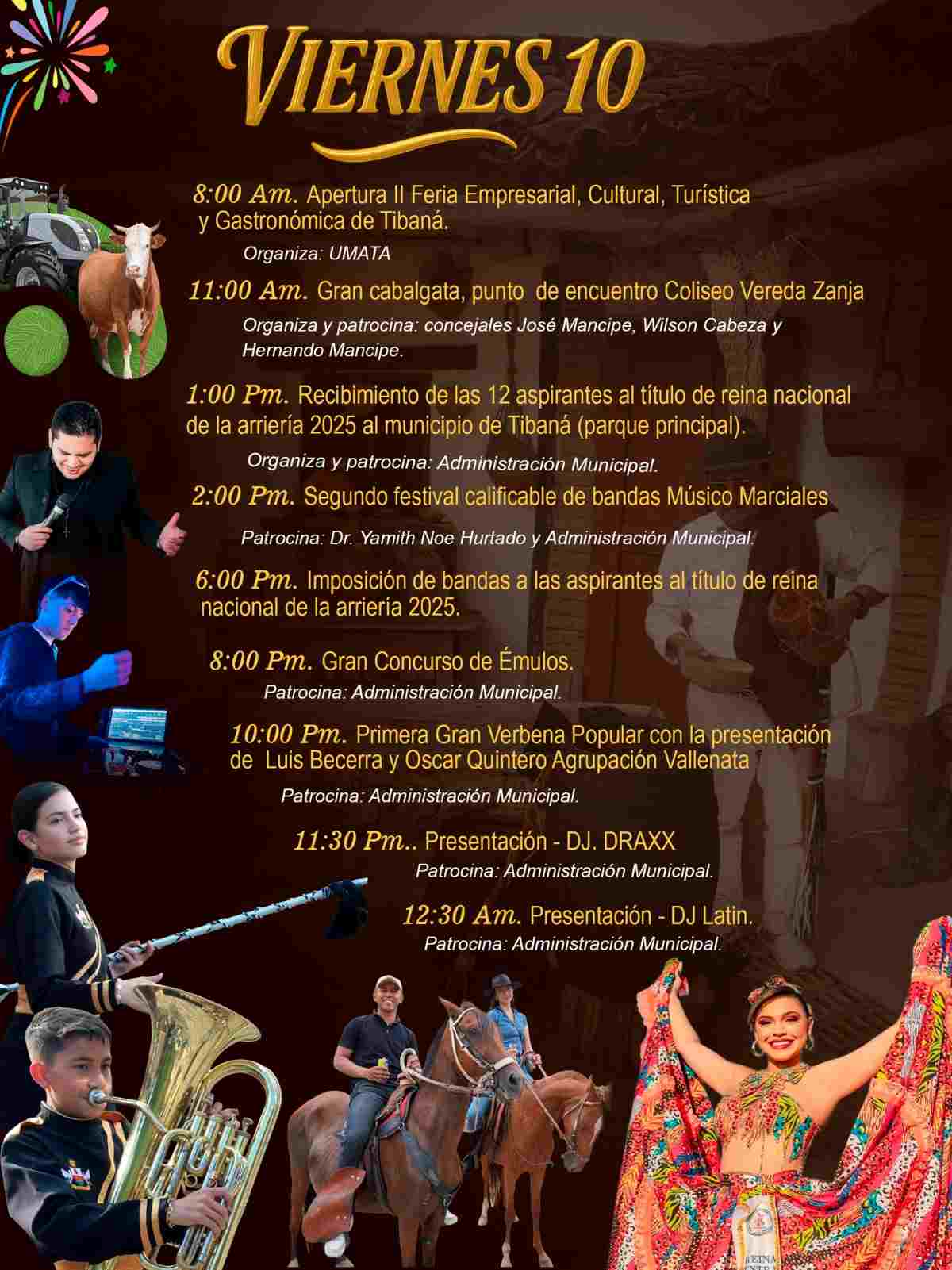 TIBANÁ: 29° Fetival Cultural y de la Arriería 2025