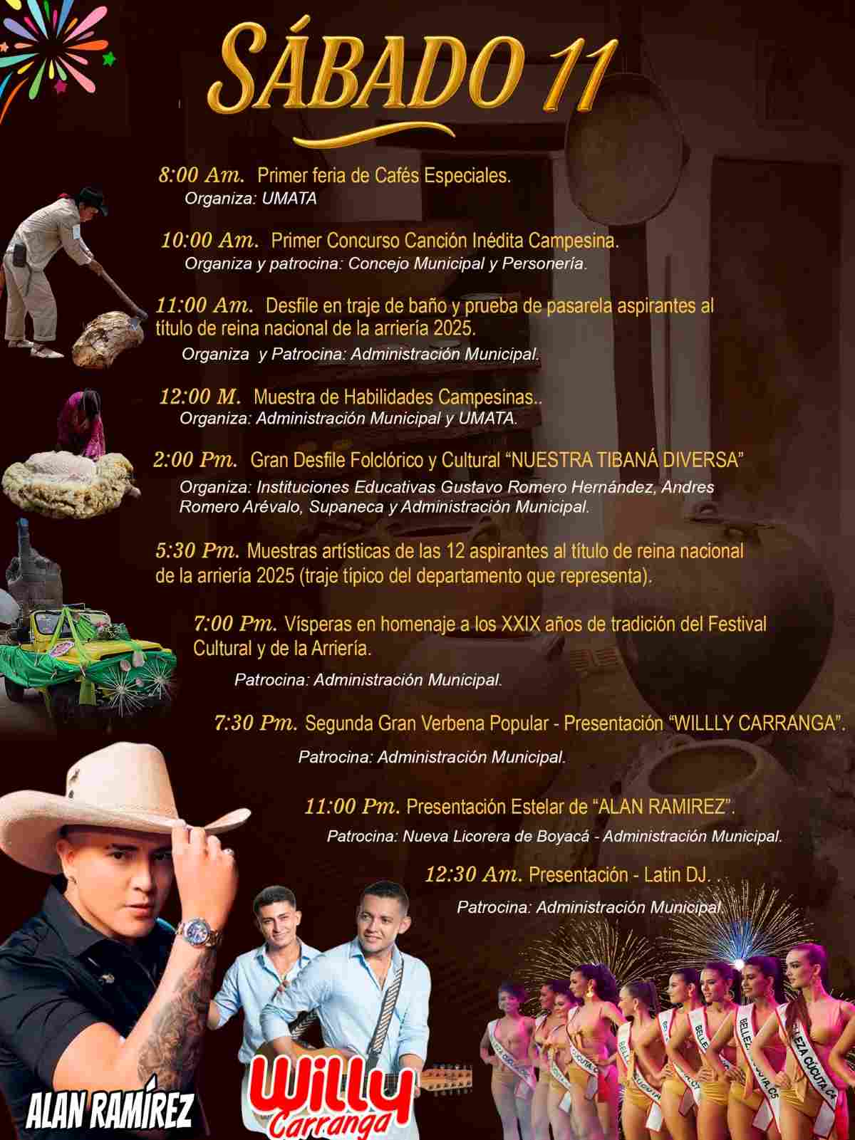 TIBANÁ: 29° Fetival Cultural y de la Arriería 2025
