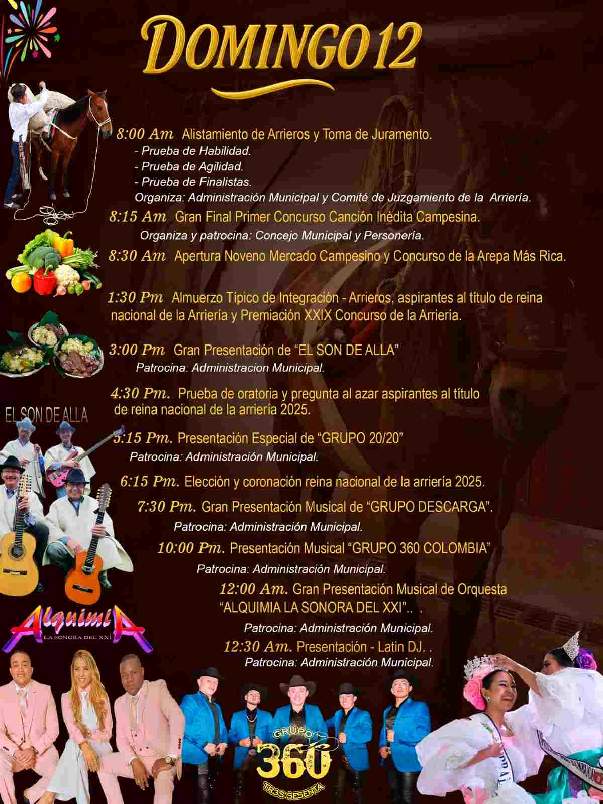 TIBANÁ: 29° Fetival Cultural y de la Arriería 2025