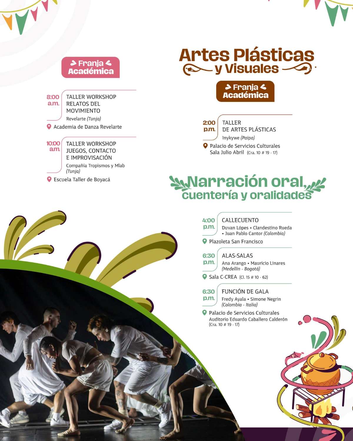 TUNJA: Programación FICC 2025 / sábado 1 de noviembre