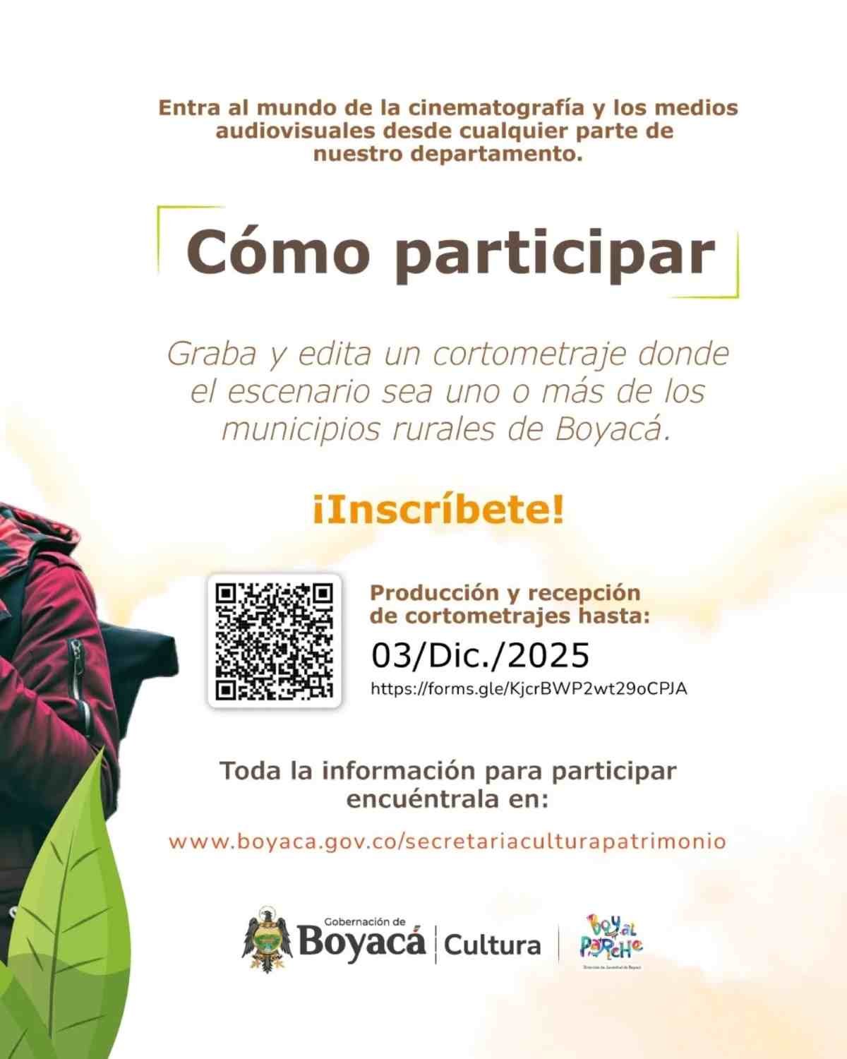 CONVOCATORIA (Boyacá): 1er Festival de Cine Campesino 2025
