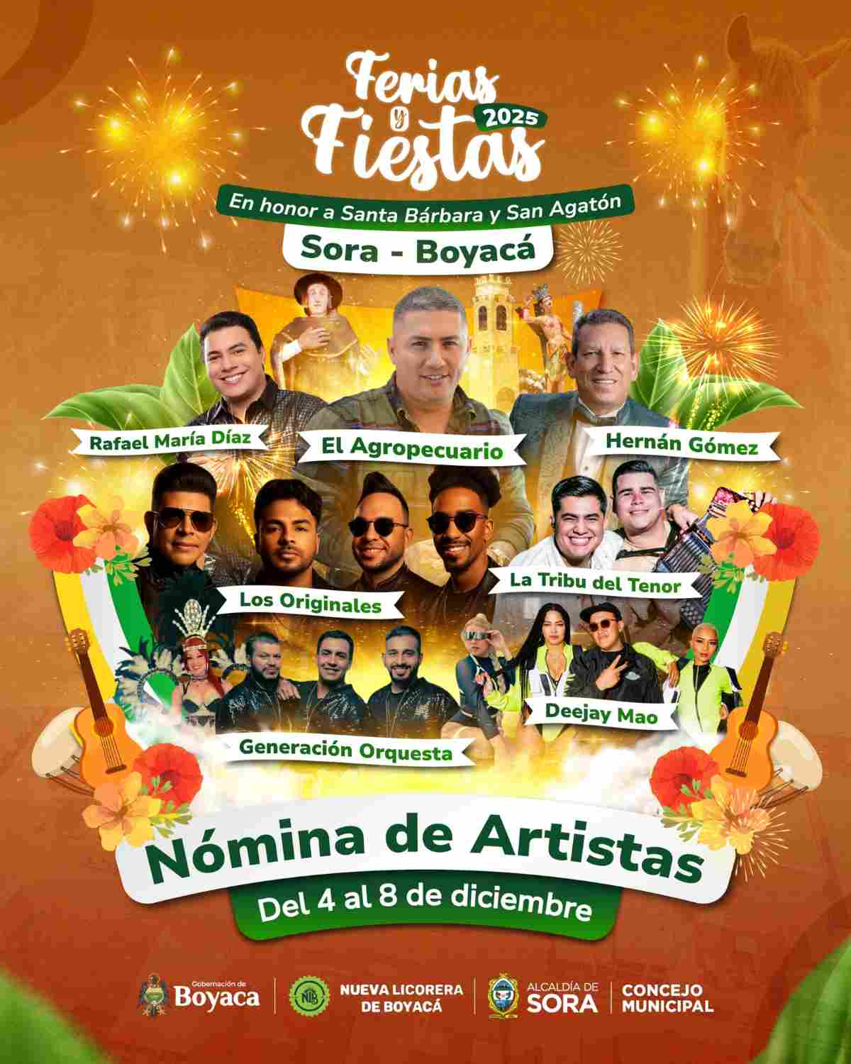 SORA: Ferias y Fiestas Patronales 2025