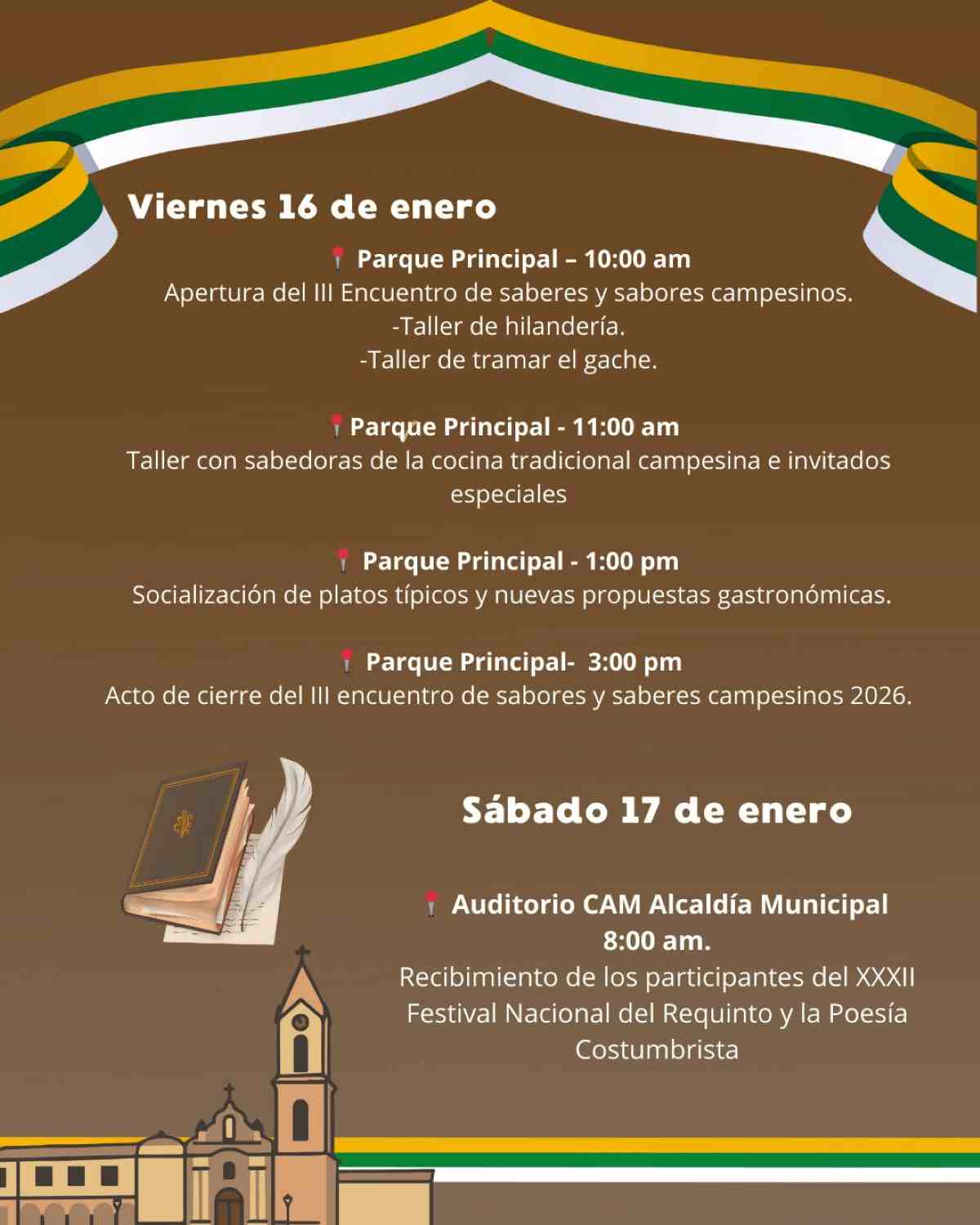 TUTA: 32° Festival Nacional del Requinto y la Poesía Costumbrista 2026