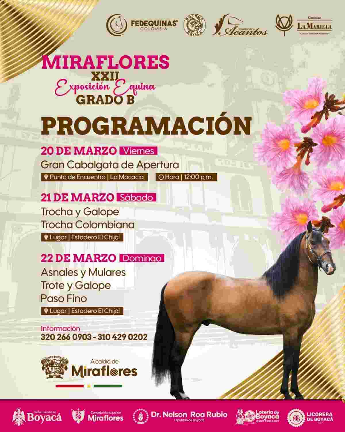 MIRAFLORES: 22a Exposición Equina "Grado B" 2026