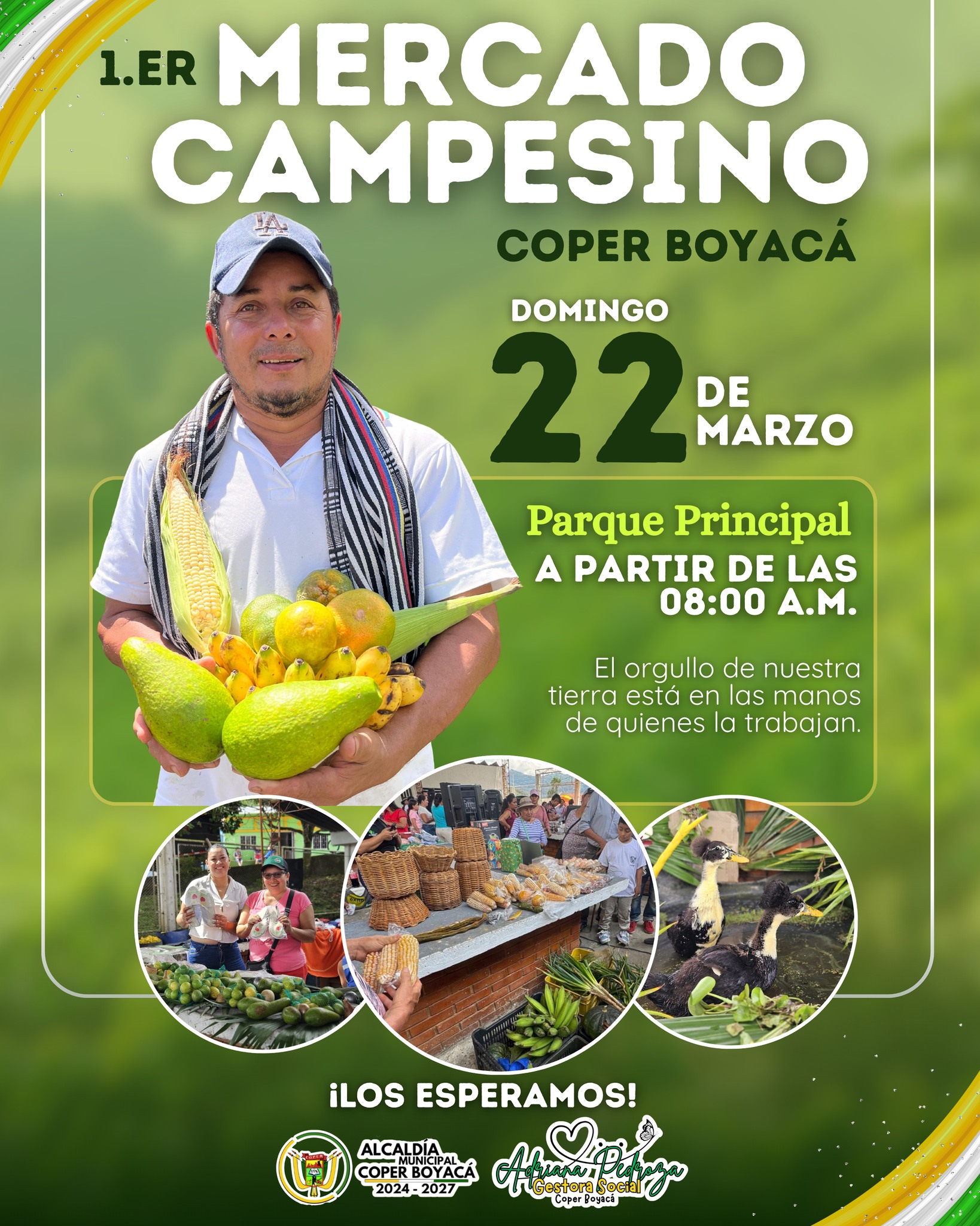 COPER: Primer Mercado Campesino 2026 COPER: Primer Mercado Campesino 2026