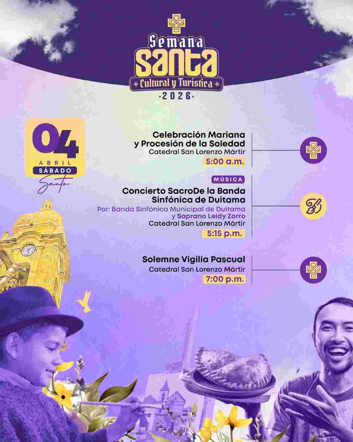 DUITAMA: Semana Santa, Cultural y Turística 2026