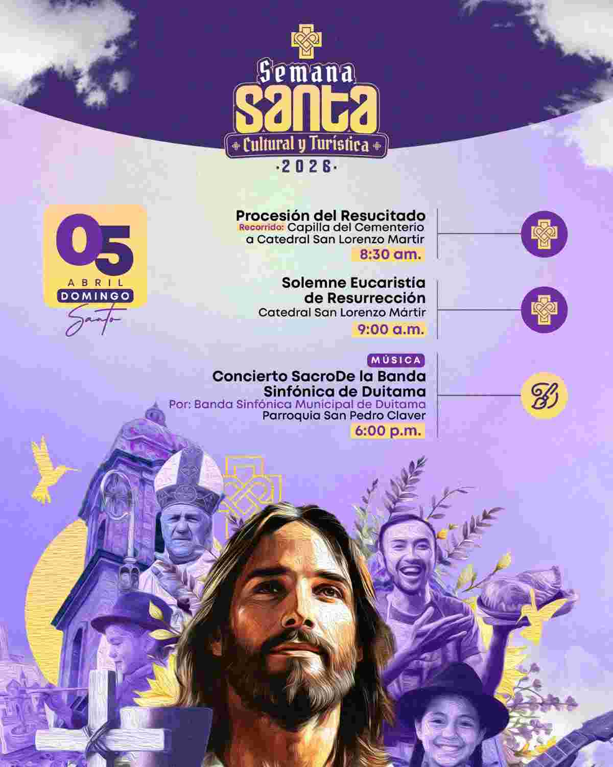 DUITAMA: Semana Santa, Cultural y Turística 2026