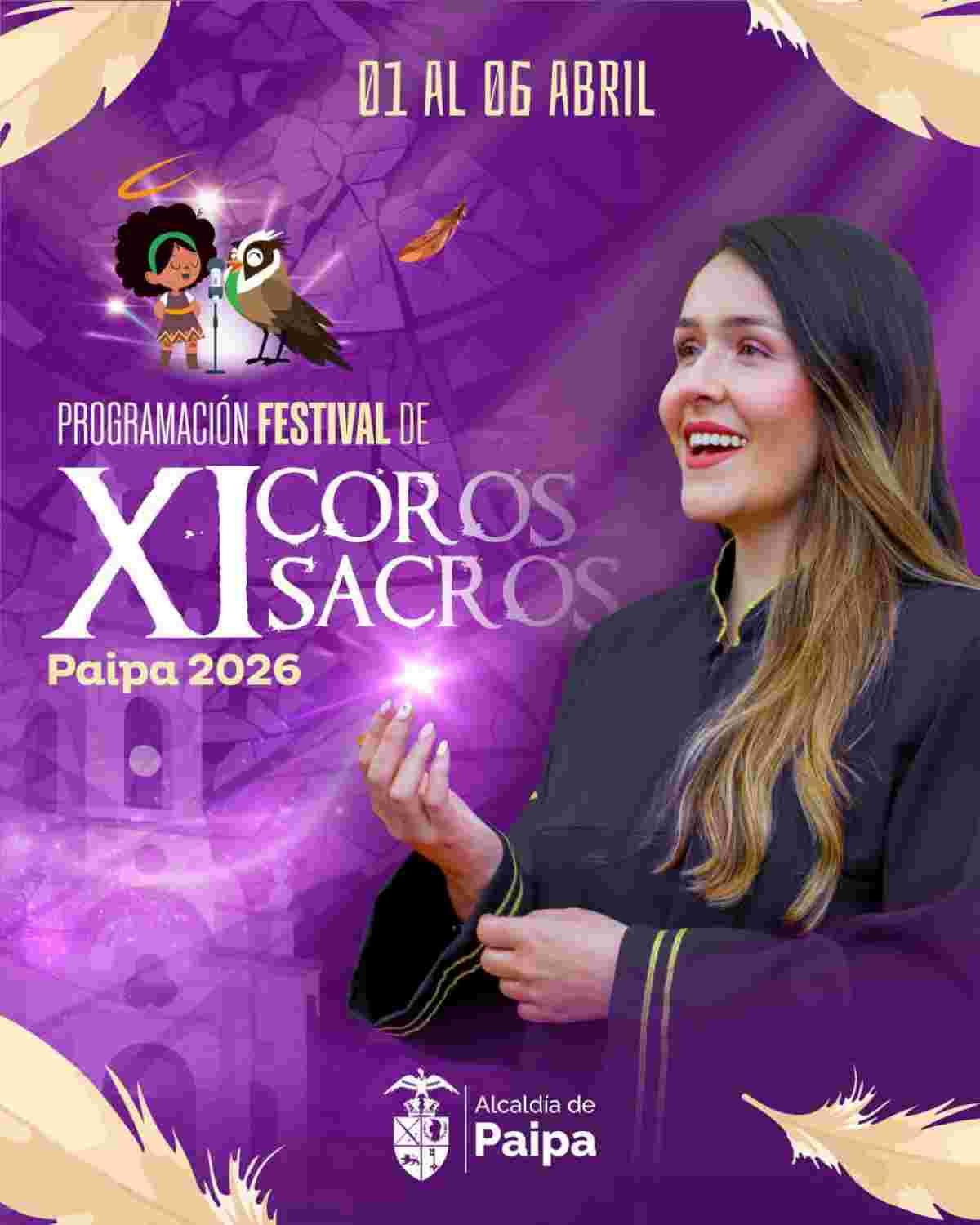 PAIPA: 11° Festival de Coros Sacros 2026 PAIPA: 11° Festival de Coros Sacros 2026