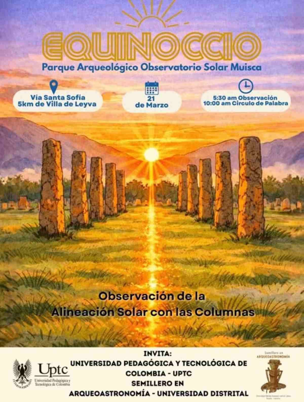 Observación del Equinoccio – Parque Arqueológico Observatorio Solar Muisca Observación del Equinoccio - Parque Arqueológico Observatorio Solar Muisca