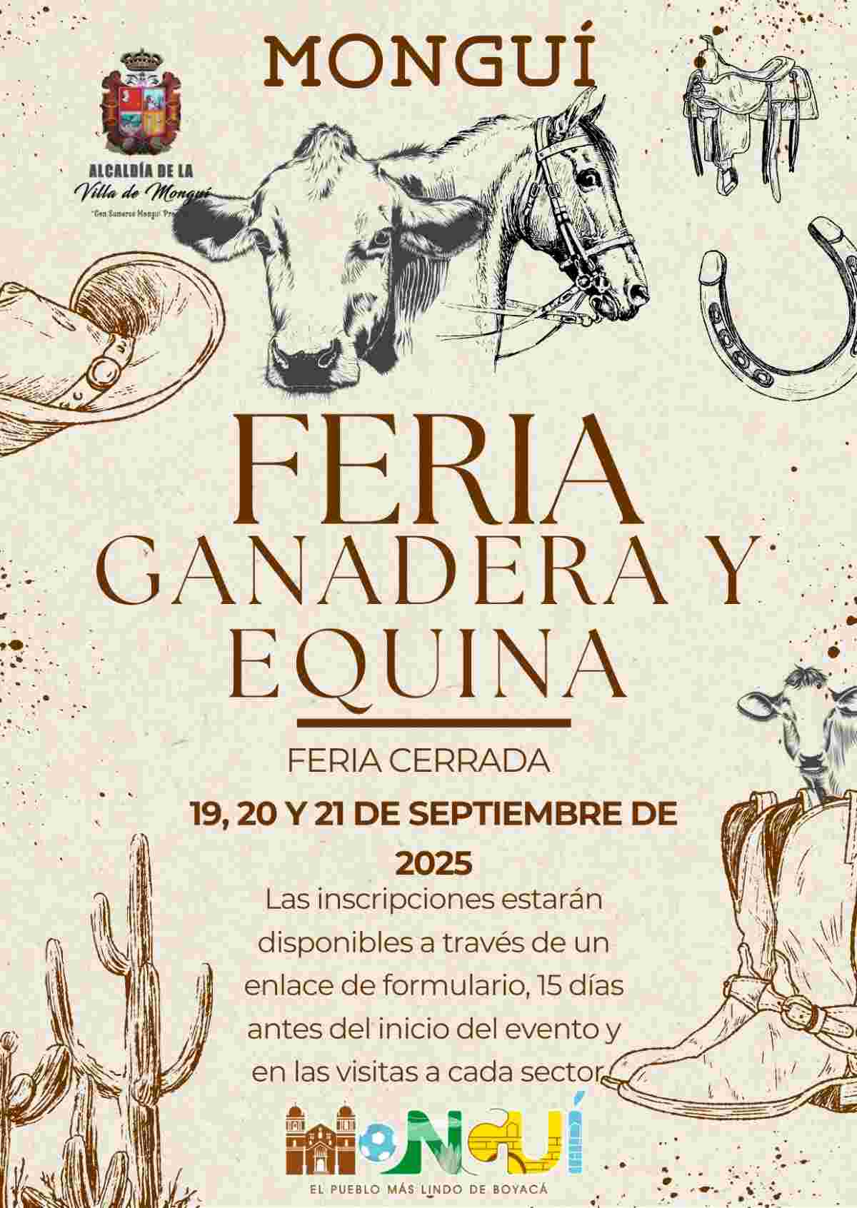 MONGUÍ: Feria Ganadera y Equina 2025