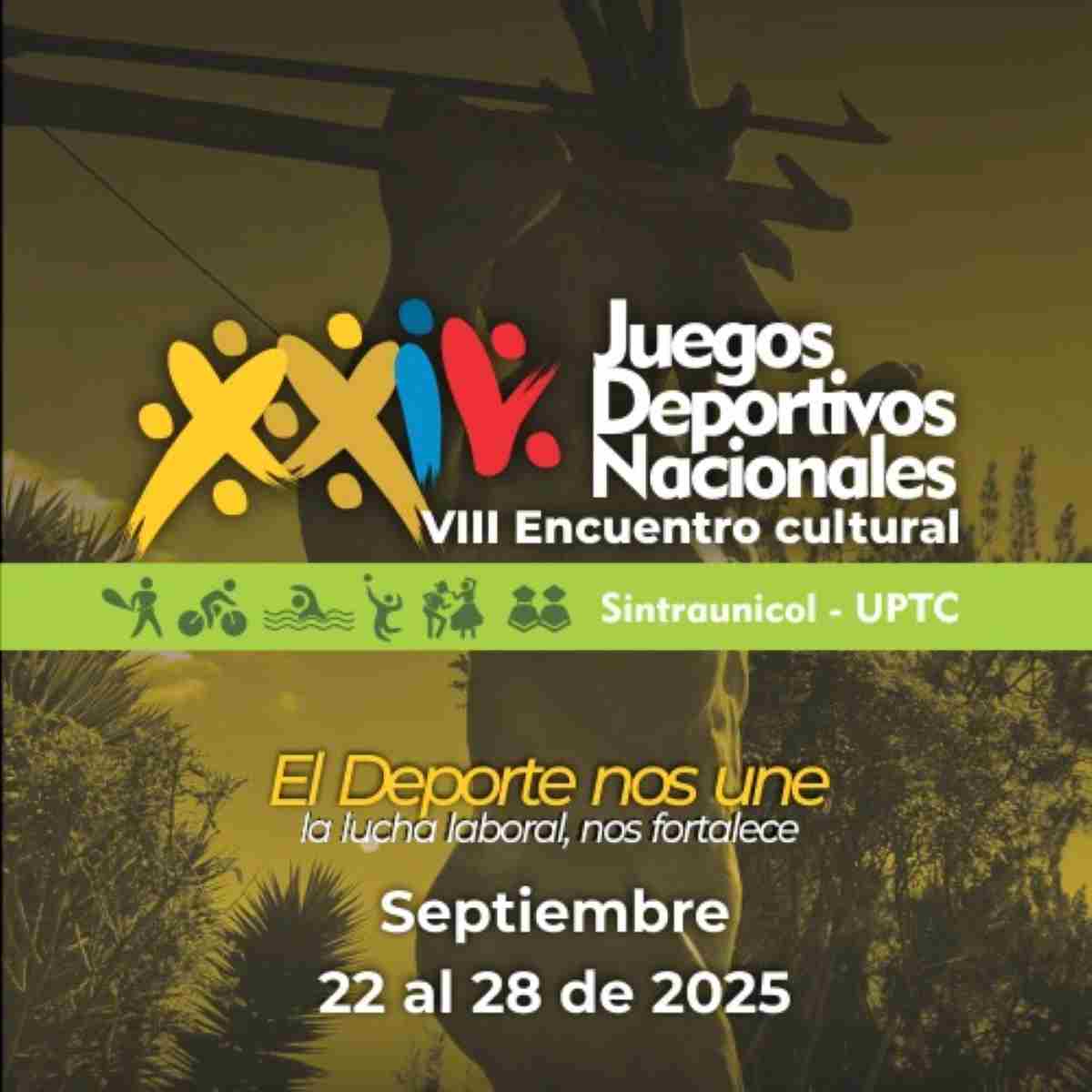 TUNJA-UPTC 24° Juegos Deportivos Nacionales y 7° Encuentro Cultural Sintraunicol 2025