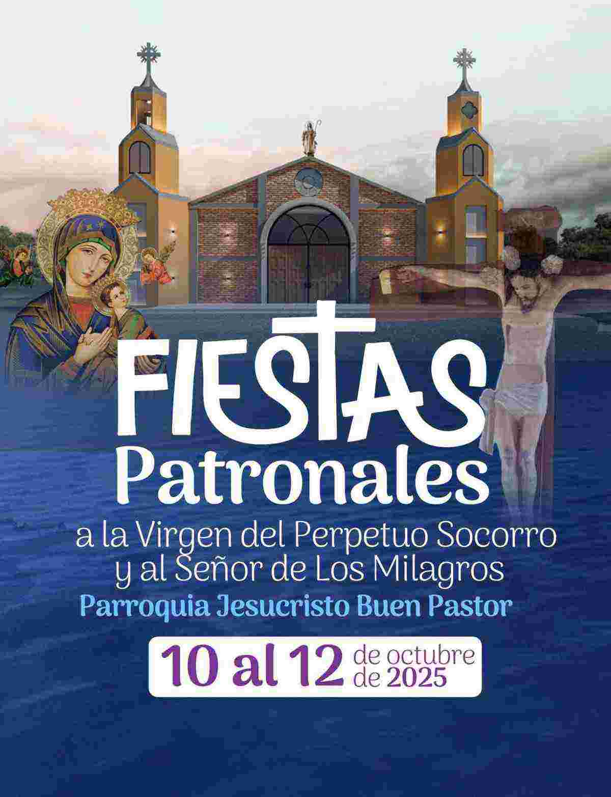 AQUITANIA: Fiestas Patronales a la Virgen del Perpetuo Socorro y al Señor de Los Milagros 2025