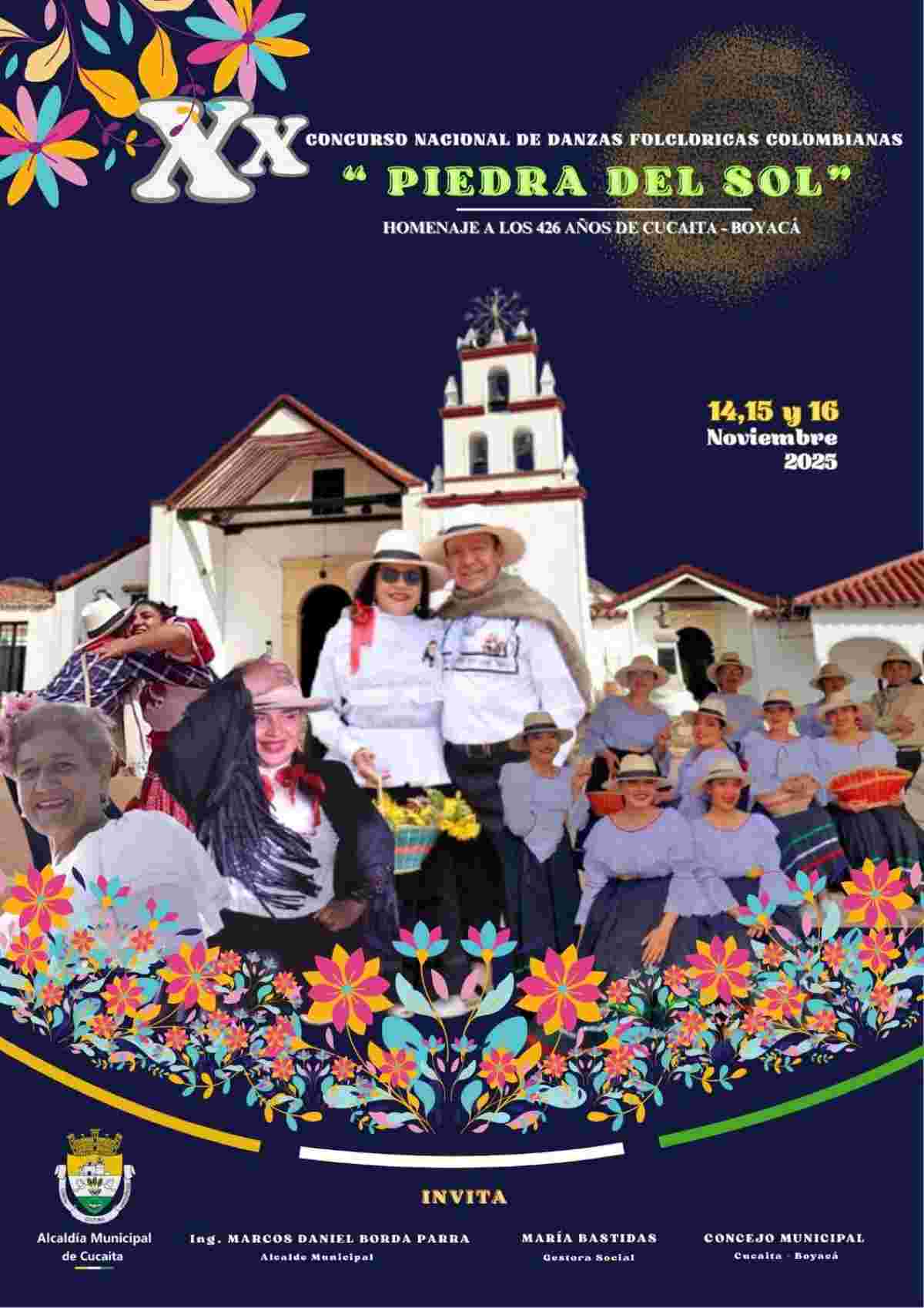 CUCAITA: 20° Concurso Nacional de Danzas "Piedra del Sol" 2025