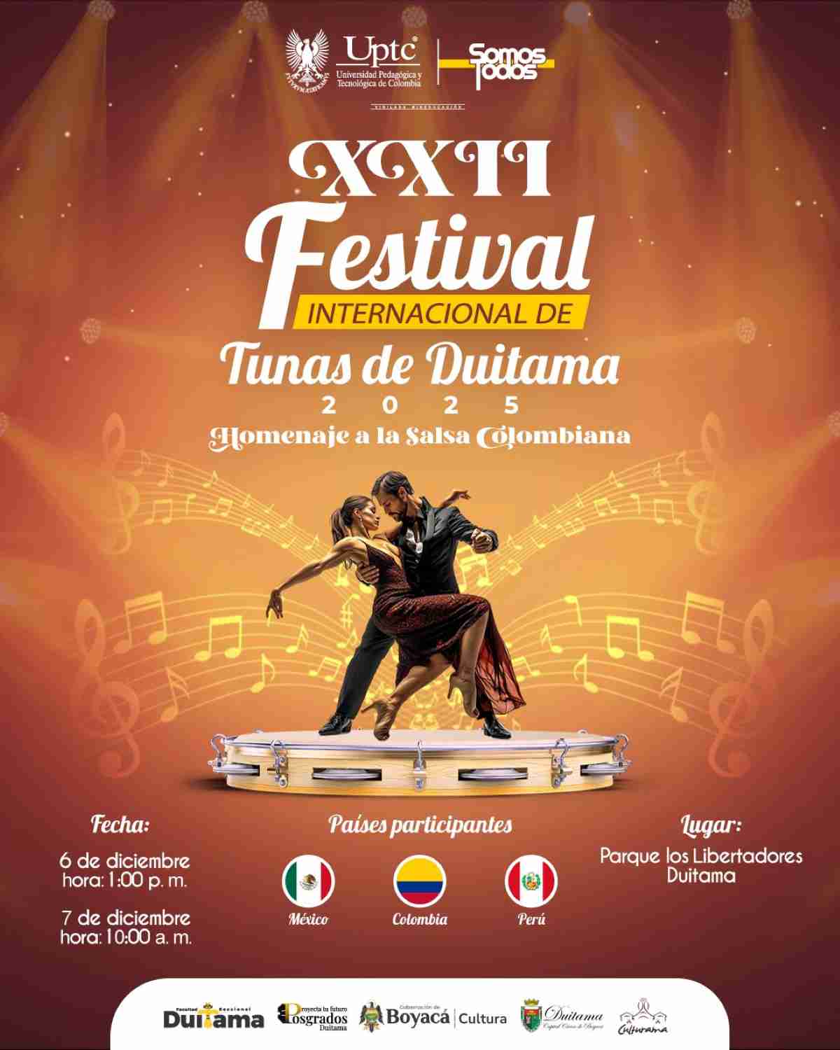 DUITAMA: 22° Festival Internacional de Tunas 2025
