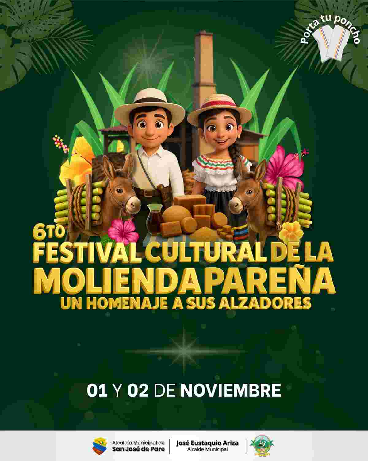SAN JOSÉ DE PARE: 6° Festival Cultural de la Molienda Pareña 2025