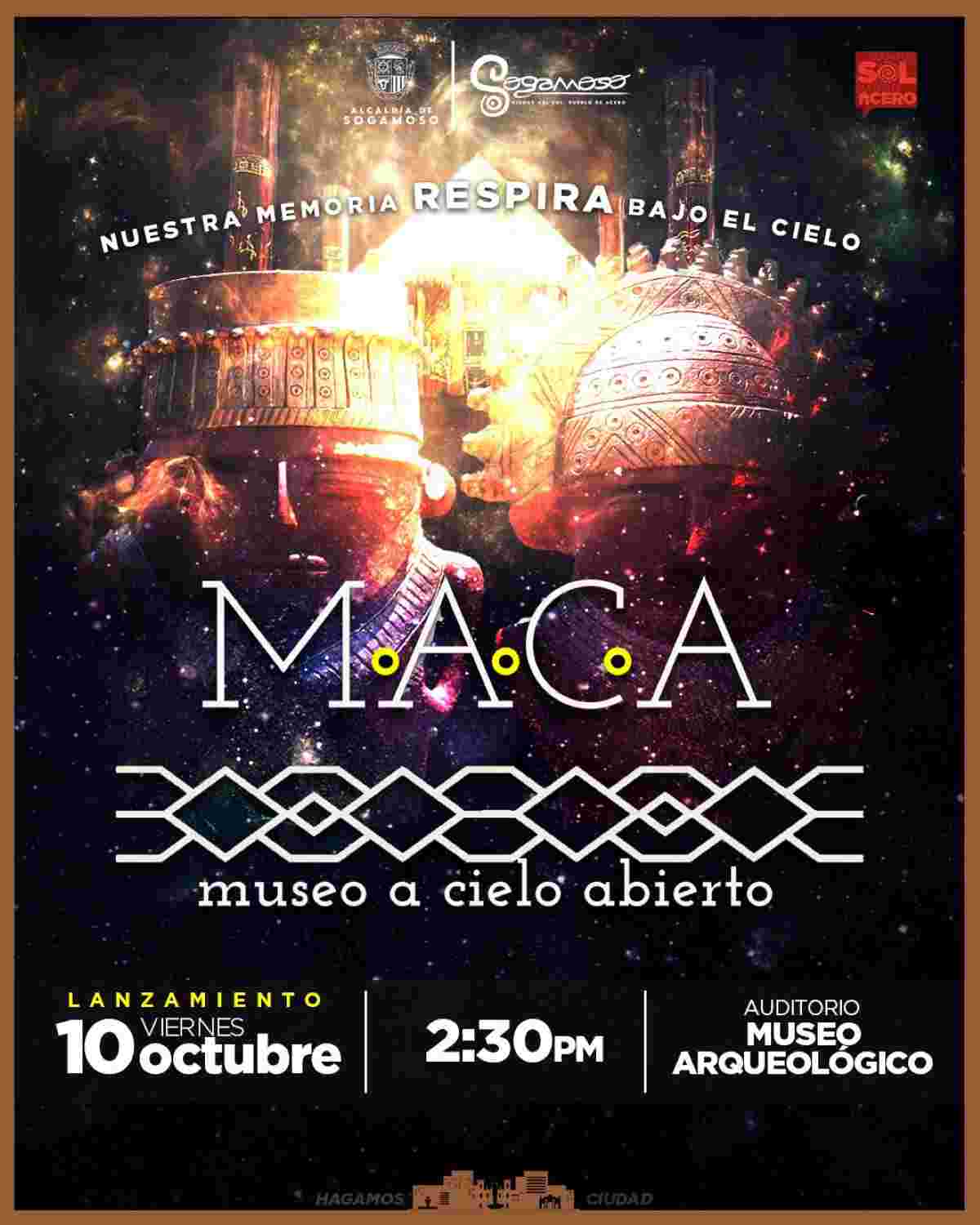 SOGAMOSO: Gran Lanzamiento de "MACA, museo a cielo abierto"