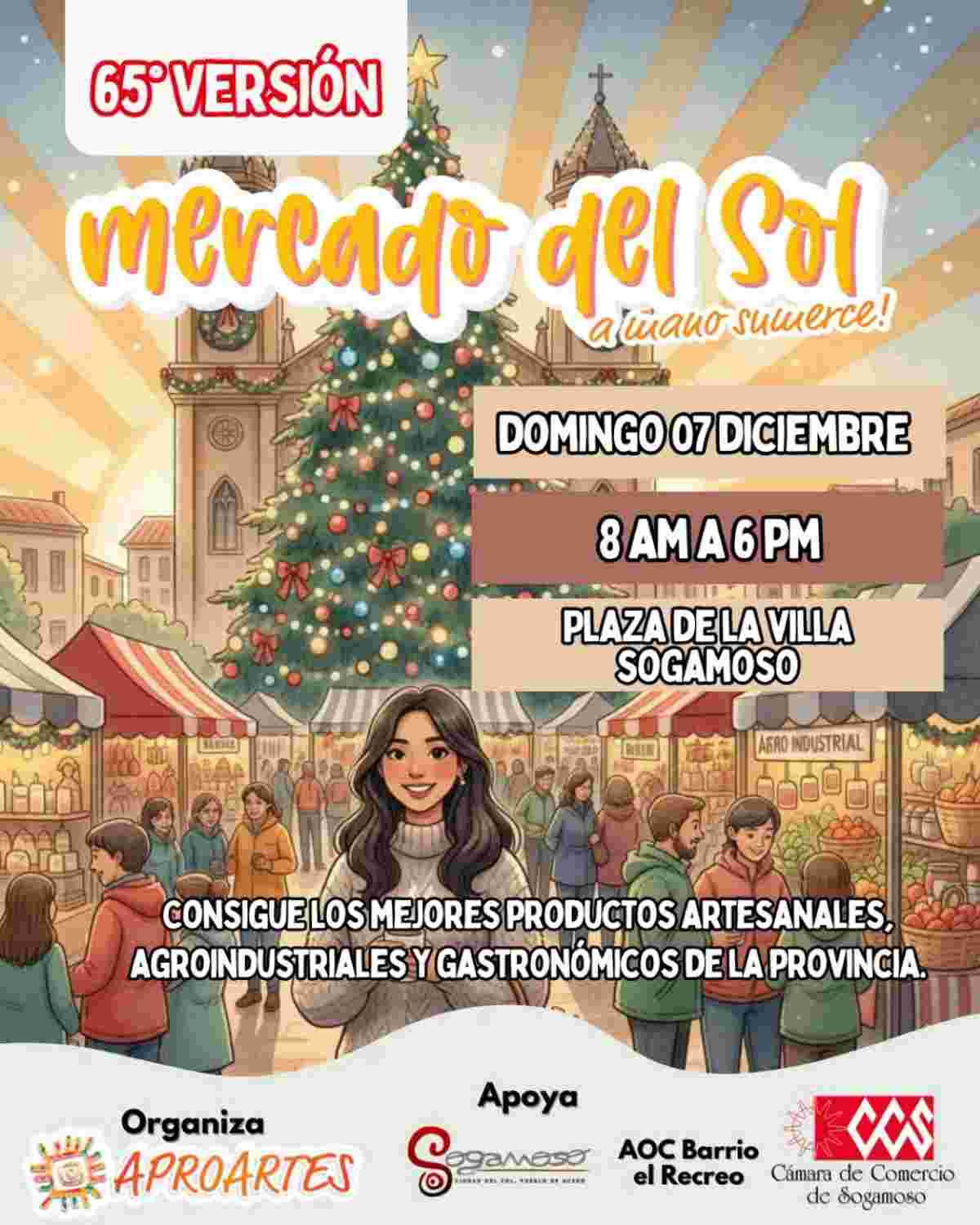 SOGAMOSO: 65° Mercado del Sol 2025