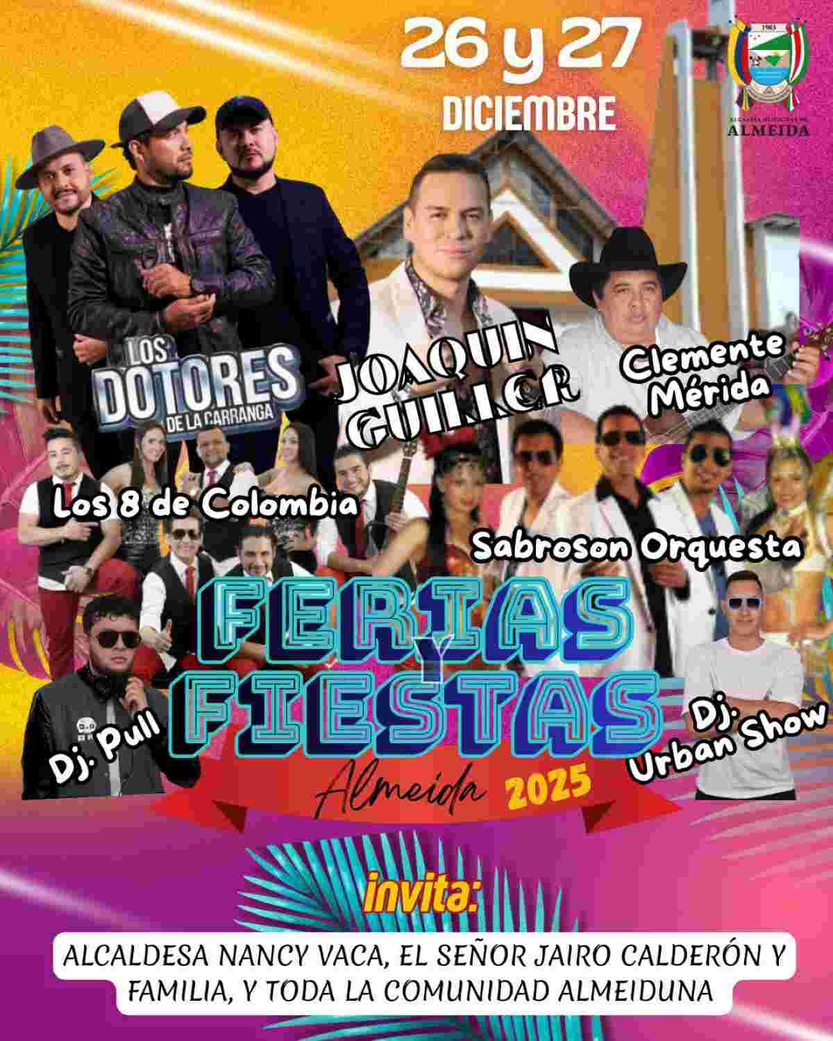 ALMEIDA: Ferias y Fiestas 2025 ALMEIDA: Ferias y Fiestas 2025