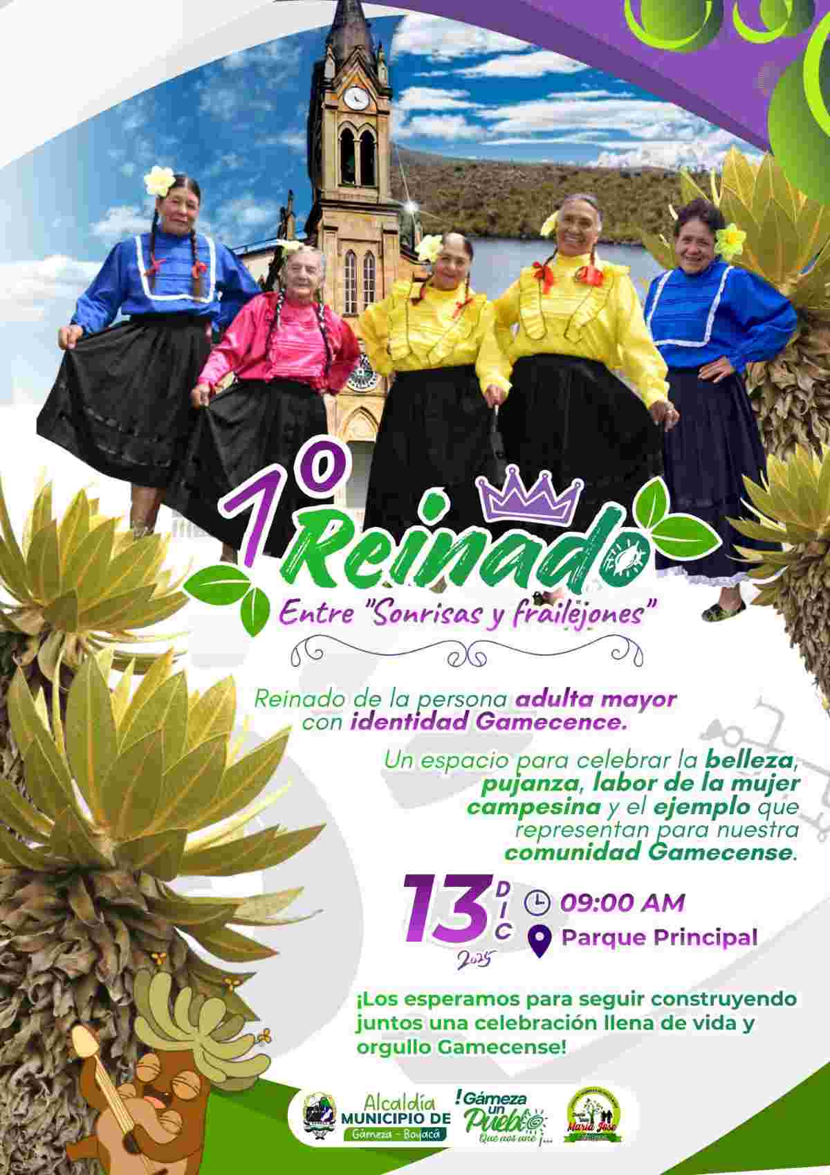 GÁMEZA: Reinado "Entre Sonrisas y Frailejones" 2025