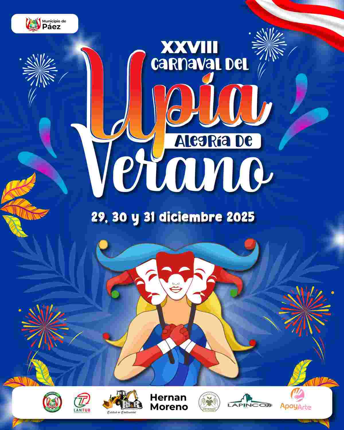 PÁEZ: 28° Carnaval del Upía 2025 PÁEZ: 28° Carnaval del Upía 2025