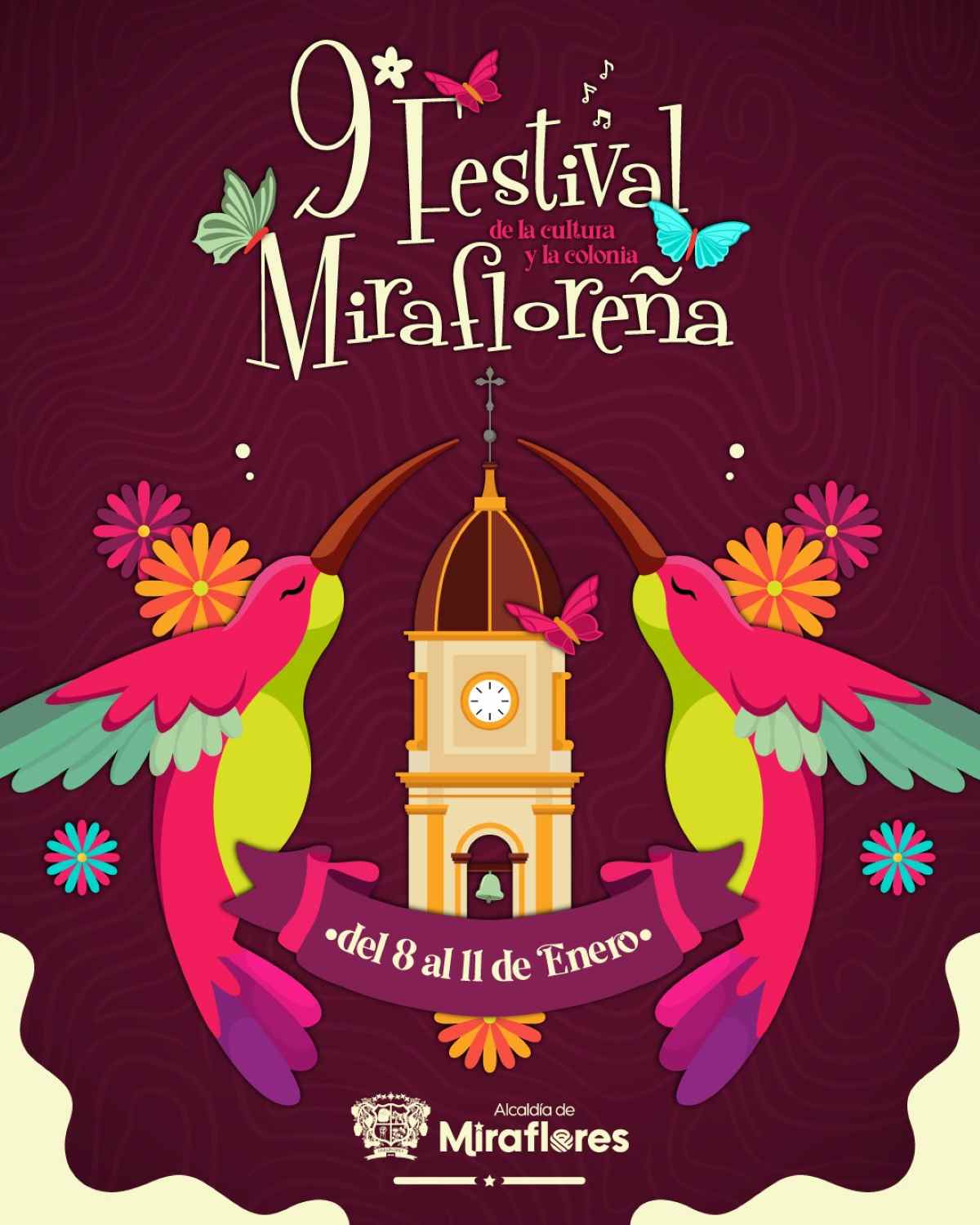 MIRAFLORES: 9° Festival de la Cultura y la Colonia Mirafloreña 2026 MIRAFLORES: 9° Festival de la Cultura y la Colonia Mirafloreña 2026