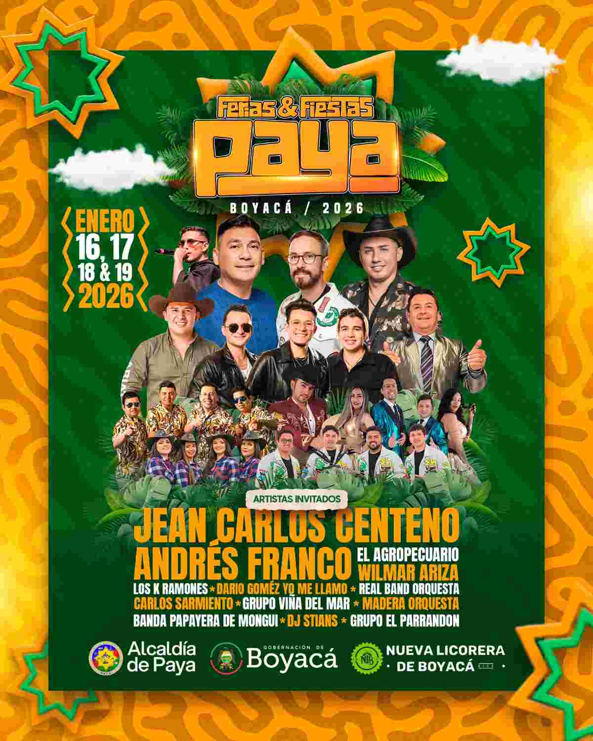 PAYA: Ferias y Fiestas 2026 PAYA: Ferias y Fiestas 2026
