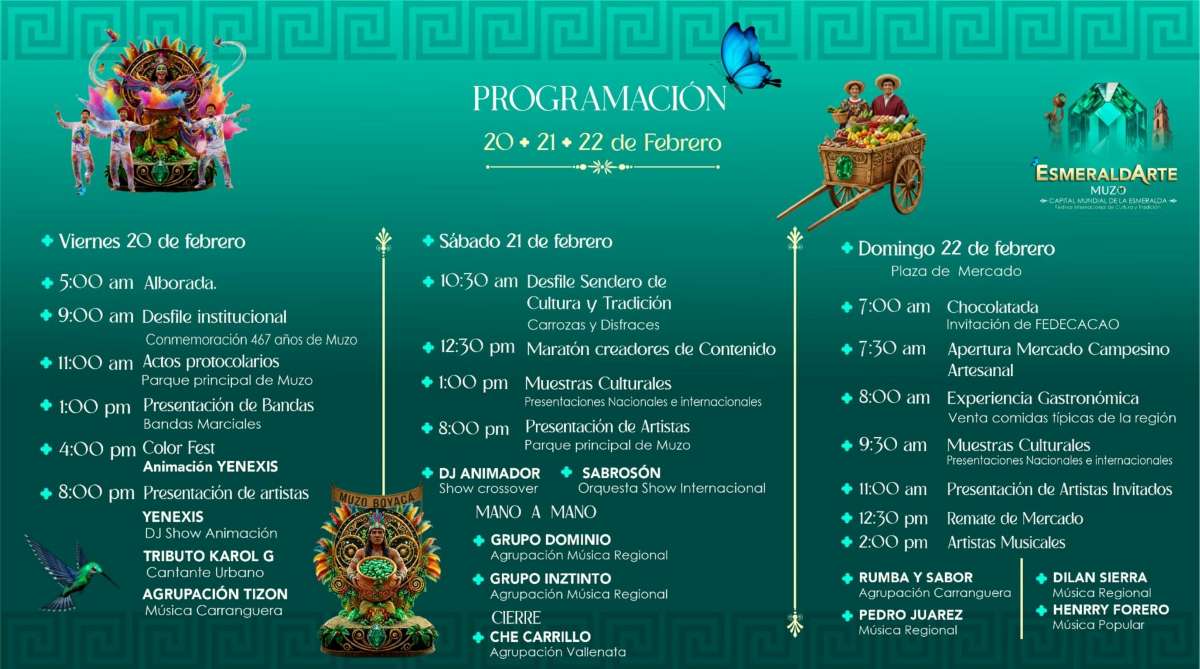 MUZO: EsmeraldArte – Festival Internacional de Cultura y Tradición 2026