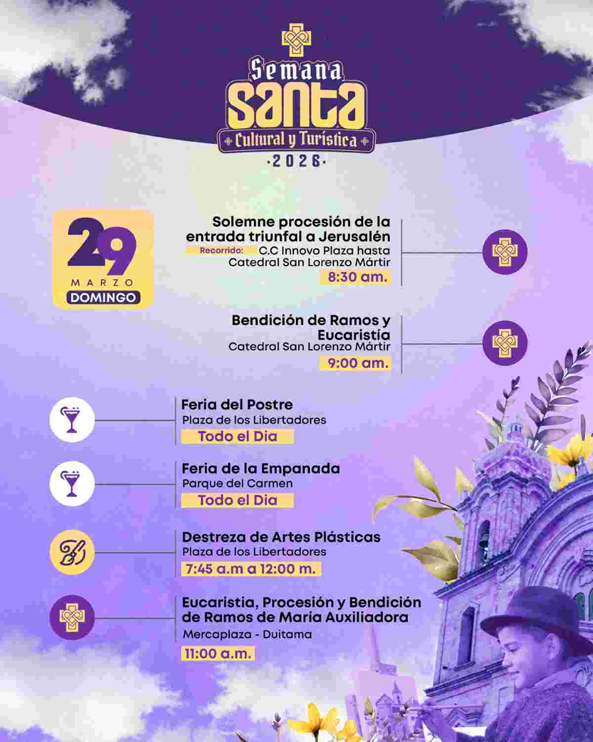 DUITAMA: Semana Santa, Cultural y Turística 2026