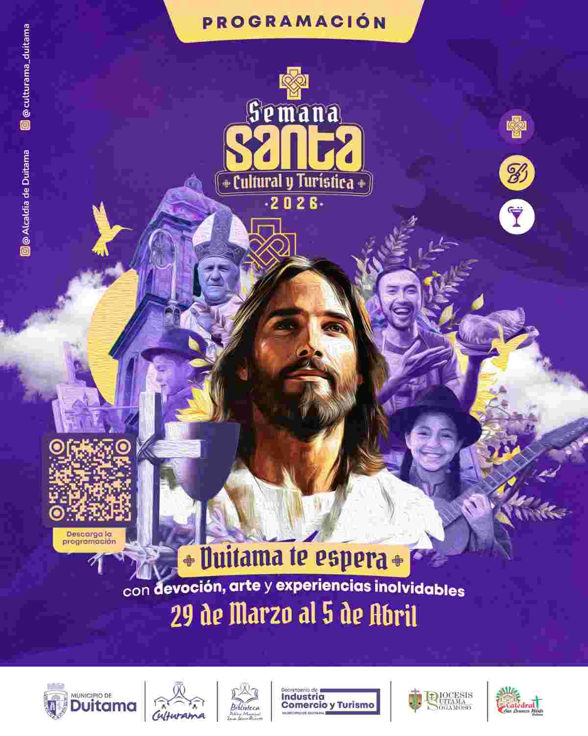 DUITAMA: Semana Santa, Cultural y Turística 2026