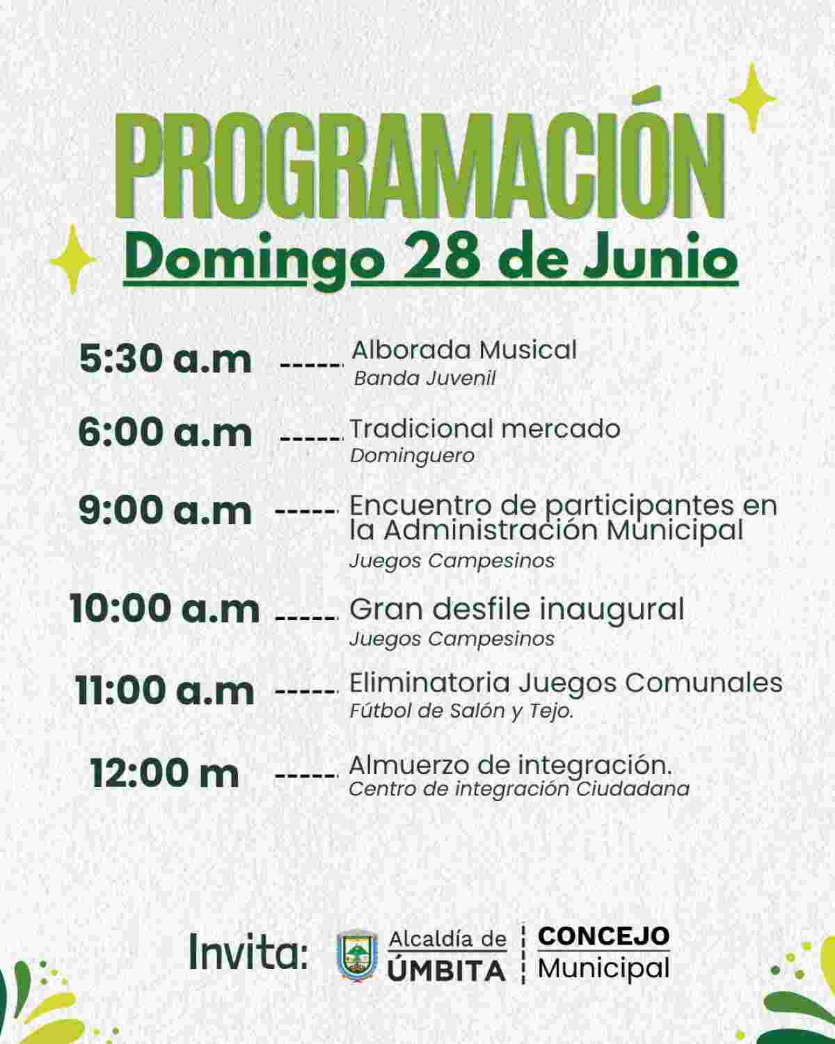 Disfruta de las tradicionales Ferias y Fiestas de Mitaca en Úmbita este 27 y 28 de junio de 2026. Conoce la programación ganadera, carranguera y cultural.