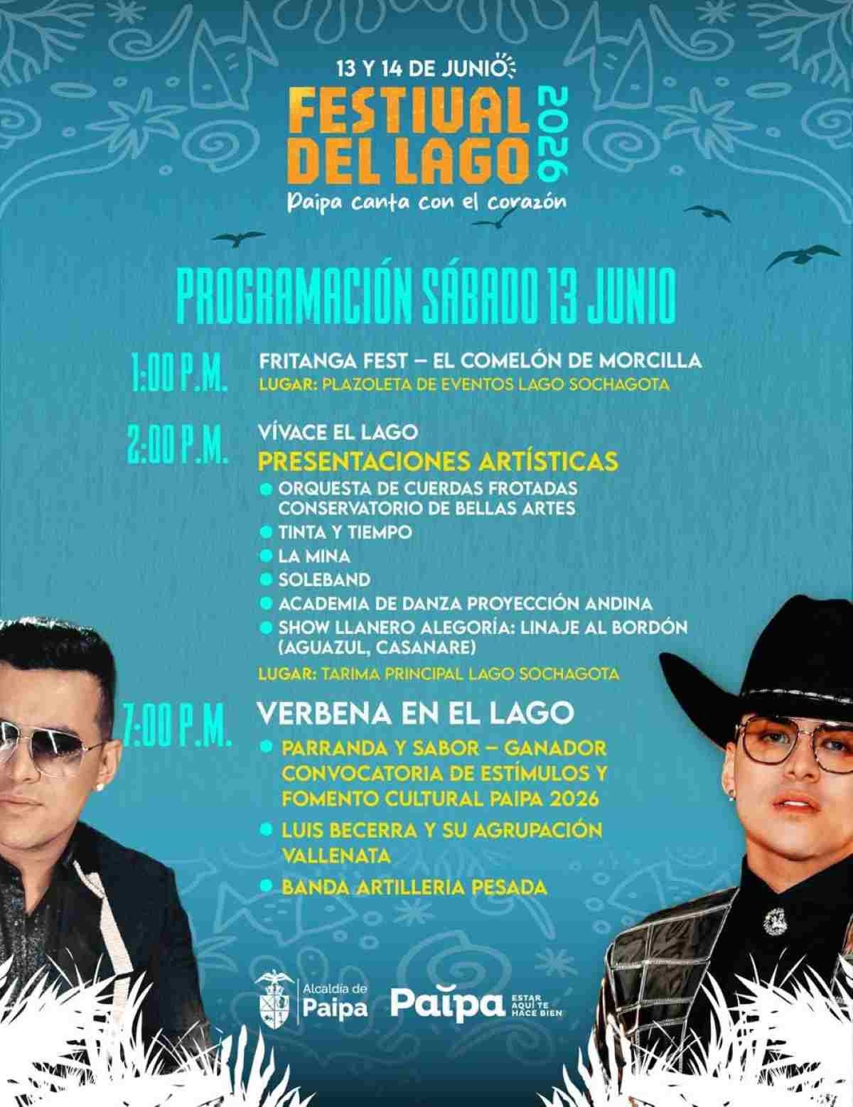 PAIPA: Festival del Lago 2026