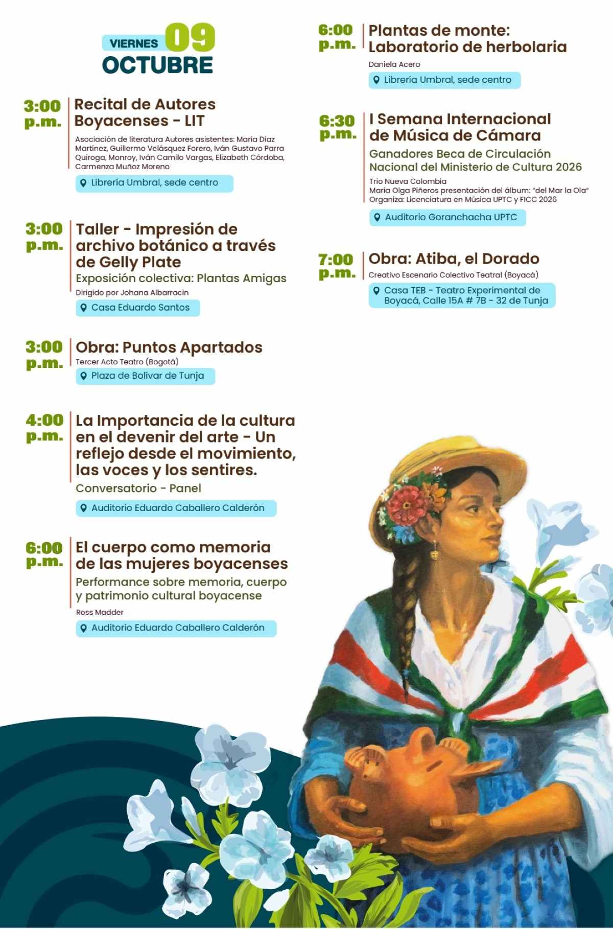Programación FICC 2026 (Viernes 9 de octubre)